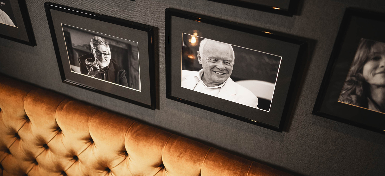 Bar Wall Of Fame Antony Hopkins Hotel Belvedere Locarno