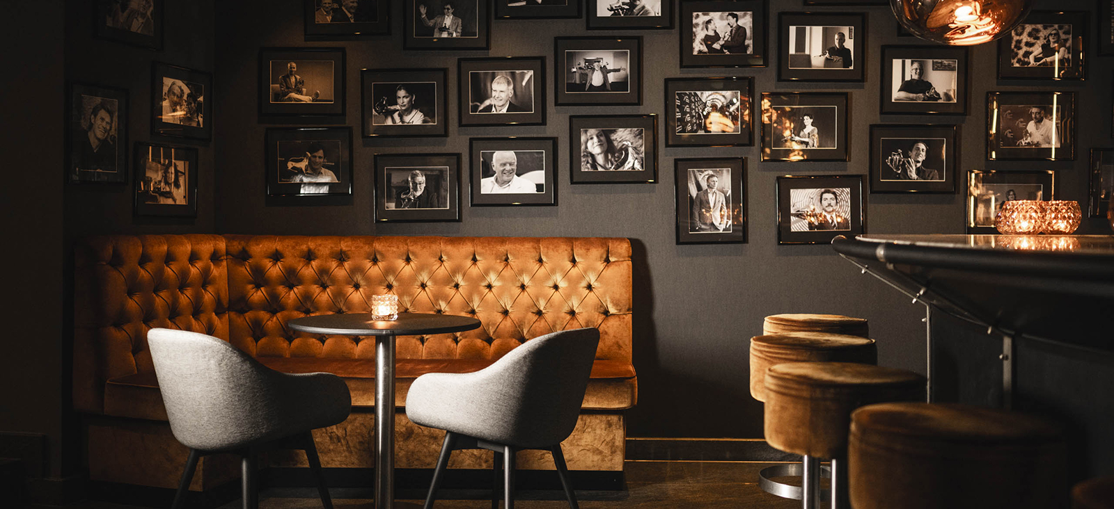 Wall Of Fame Bar Hotel Belvedere Locarno